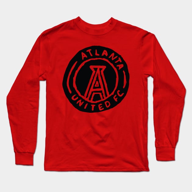 Atlanta Uniteeed fc 16 Long Sleeve T-Shirt by Very Simple Graph